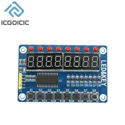 TM1638 Module Key Display For AVR Arduino New 8-Bit Digital LED Tube 8-Bit