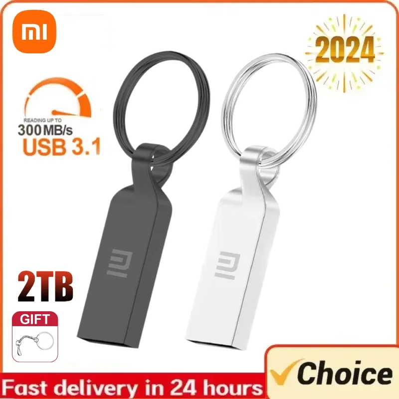 Xiaomi Originele Usb 3.0 Pendrive 2Tb High-Speed Pen Drive 1Tb Metalen Cle Usb Flash Drive 512Gb 256Gb Draagbare Ssd Memoria Type-C