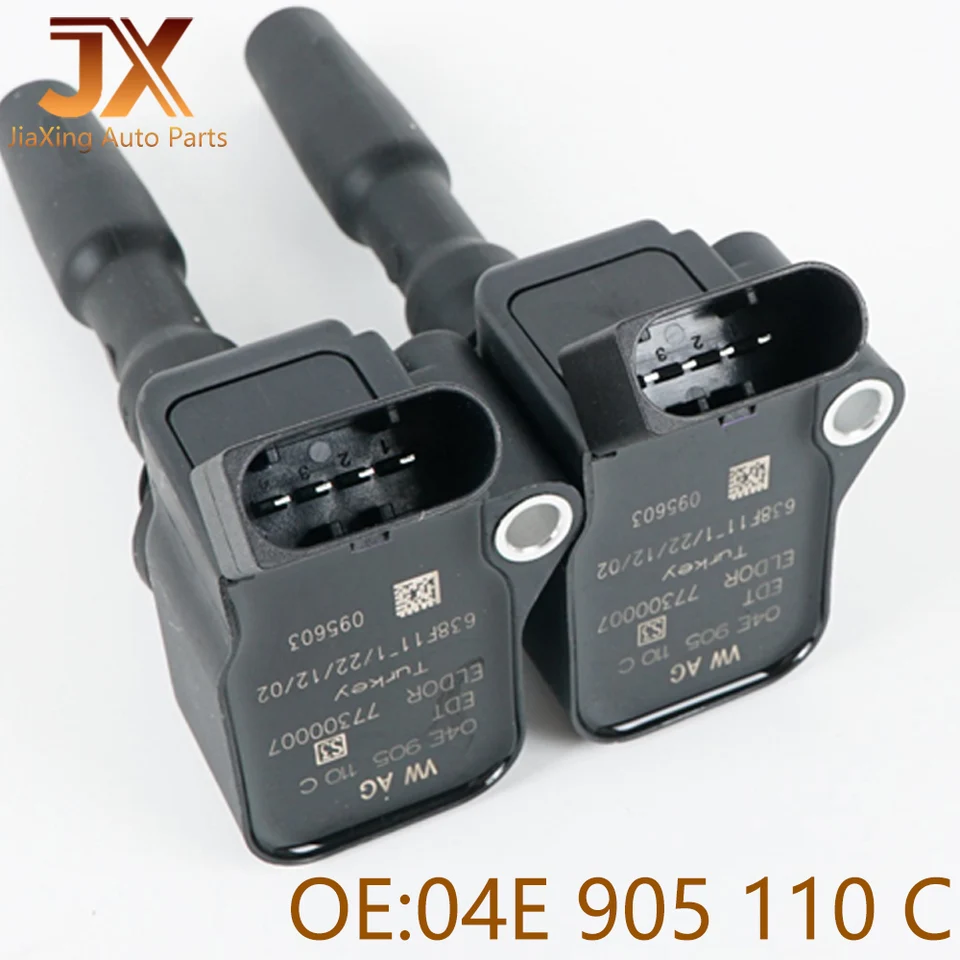 04E905110C 4 PCS Ignition coil For EA211 Audi A1 A3 VW POLO GOLF