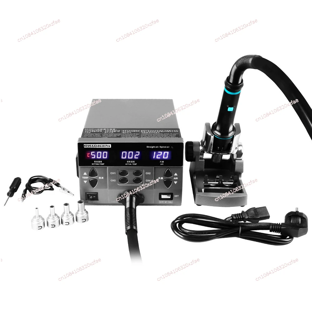 New 8630pro Digital Display Hot Air Gun Industrial-grade High-power Mobile Phone Repair CPU Desoldering Station