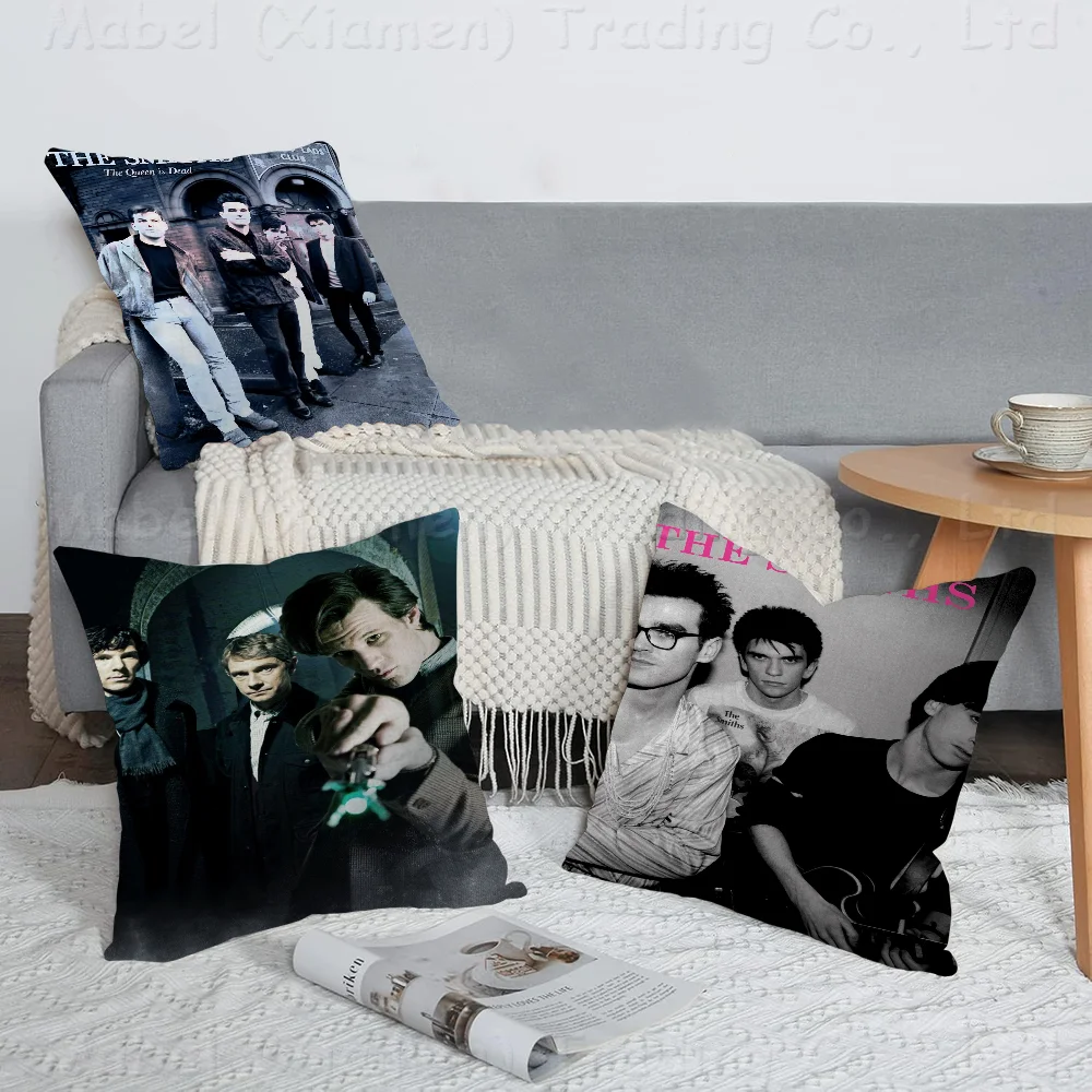 

The Smiths Retro Pillow Cover Design Cushion Cover Decor Holiday Decorati