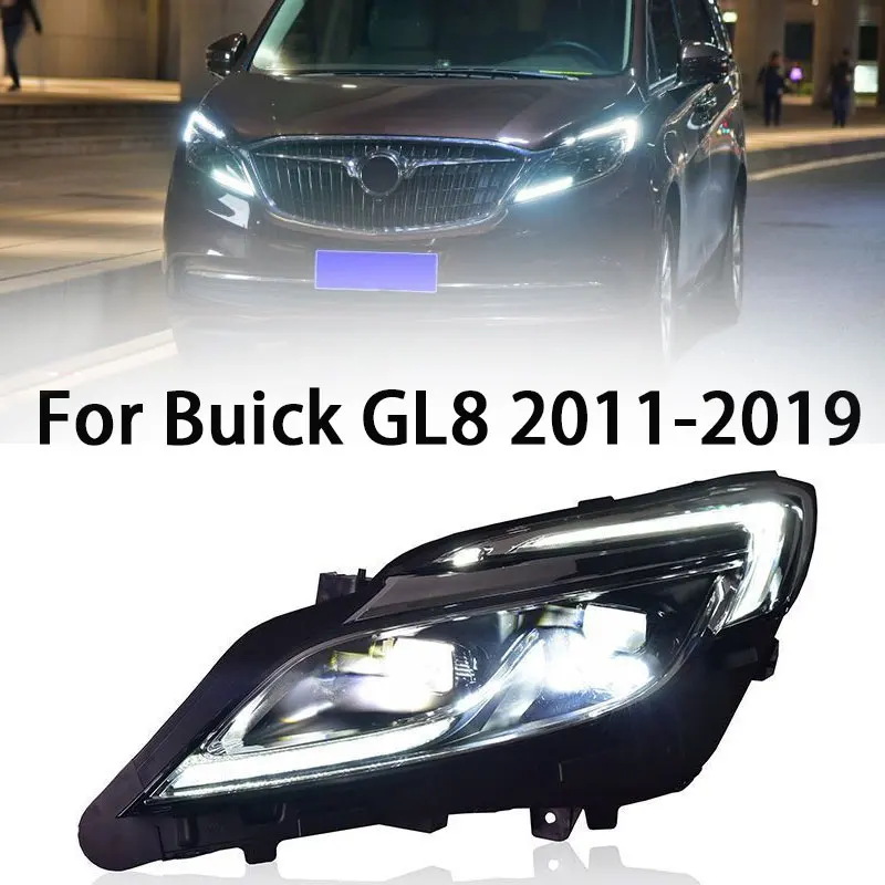 

Автомобильные фонари в сборе для Buick GL8 2011-2019 фары подключи и работай с проектором