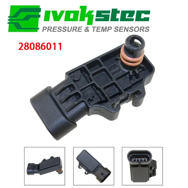 

Intake Air Pressure MAP Sensor 28086011 for GM Mitsubishi Opel Chevrolet Jmc Landwind Jiangling Car Auto Part 12232201