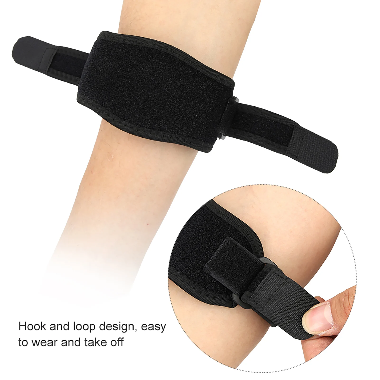 Adjustable Elbow Support Basketball Tennis Golf Elbow Support Strap Elbow Pads Lateral Pain Syndrome Epicondylitis Braces