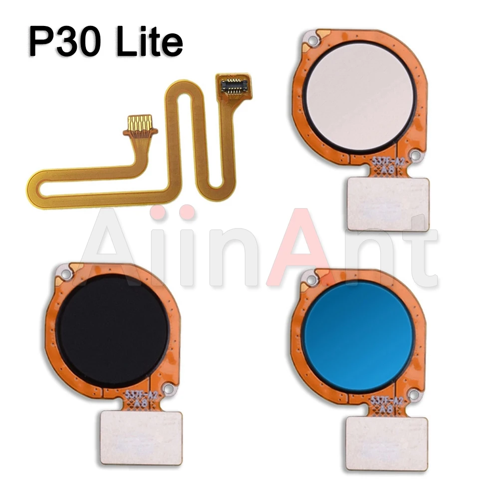 Aiinant Back Button Connection Touch ID Scanner Fingerprint Sensor Flex Cable Ribbon For Huawei P10 P20 P30 Lite Phone Parts