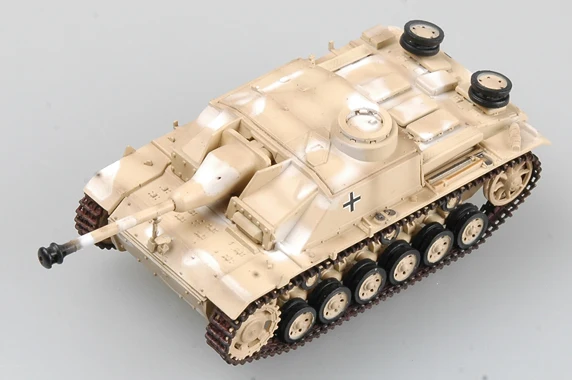 Easymodel 36155 1/72 Niemiecki Stug III Ausf.G Rosja 1944 Wojskowy statyczny plastikowy model czołgu Gotowy model kolekcjonerski lub prezent