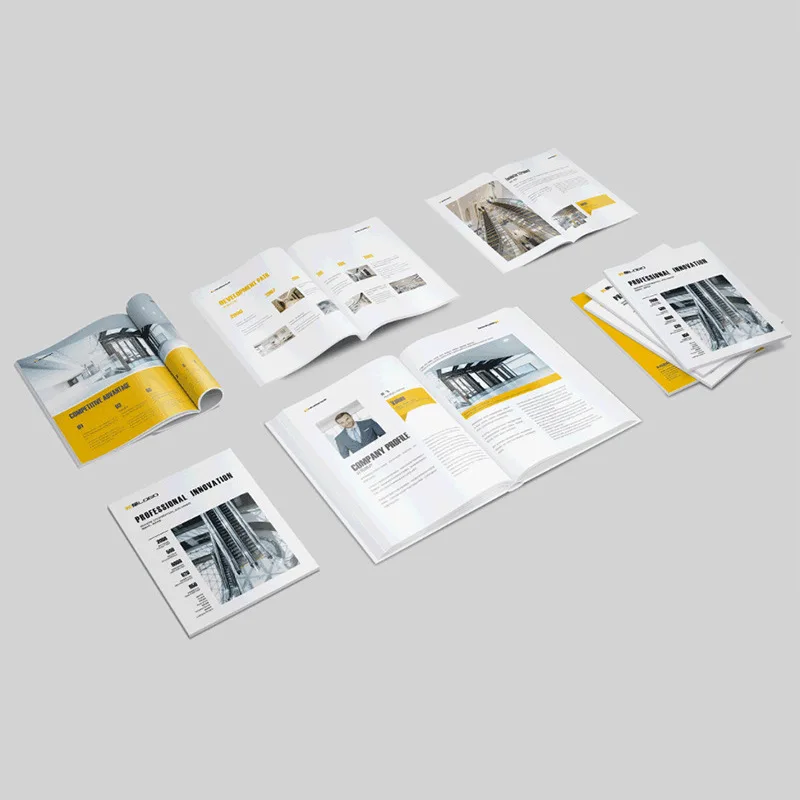 Custom. Packaging Enterprise Album Printing Product Instruction Manual Brochure Album Poster Color Printing Design Album