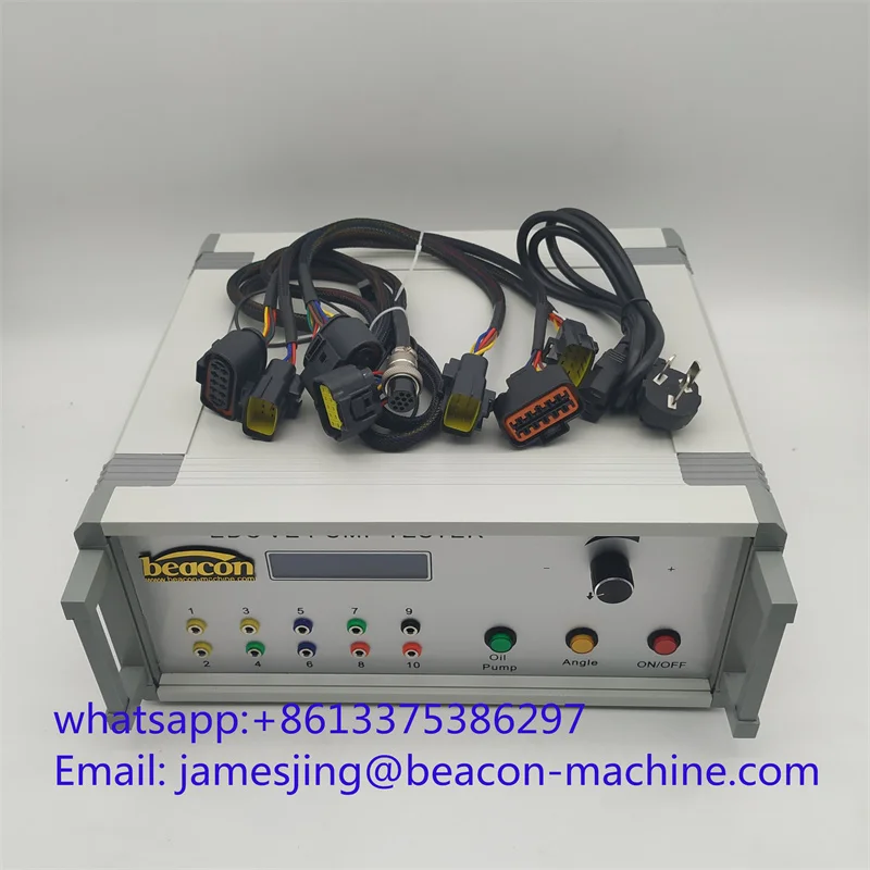 Global Diesel Pump Vp37 Pump Testing Instrument Edc Ve Pump Testing Equipment Tester