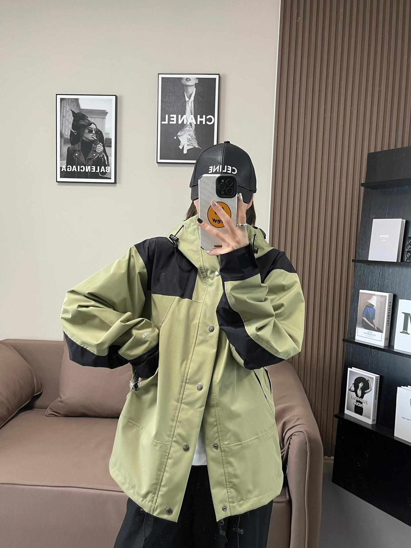 

Couple Style Three-Proof Jacket, Waterproof, Windproof, Oil-Resistant, Urban Functional Style, Minimalist and High-End Feel