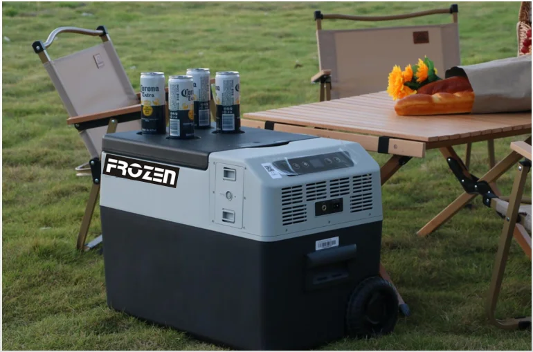 15L 30L 40L 50L Freezer DC 12V Kompresor Pendingin Kulkas Mobil Portabel Kulkas Mobil Berkemah Karavan Kulkas Dalam Mobil Berkemah