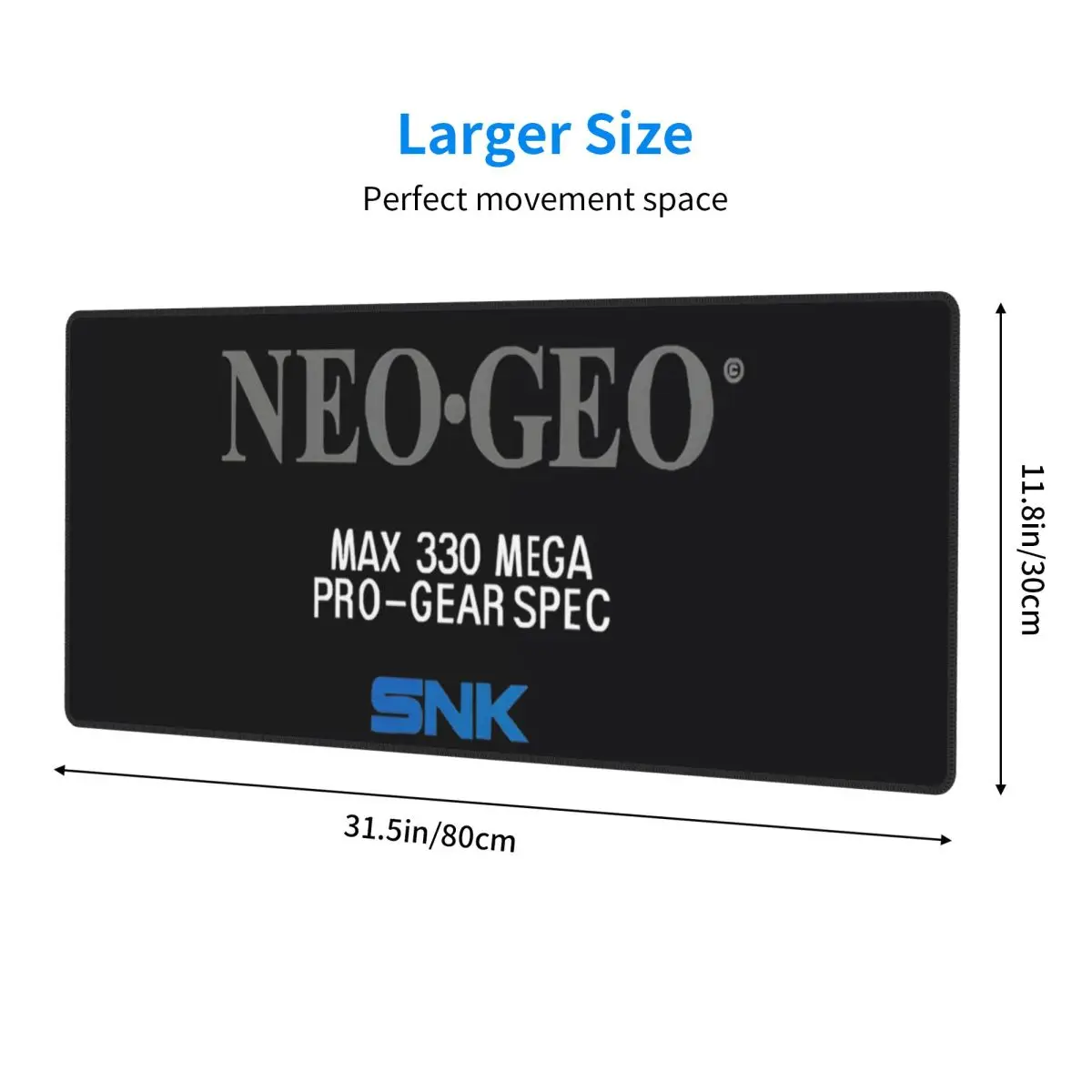 Large Mouse Pad Neo Geo Logo Neogeo Arcade Gamer PC Laptop Mats Keyboard Carpet Computer Gaming Office Accessories Desk Mat
