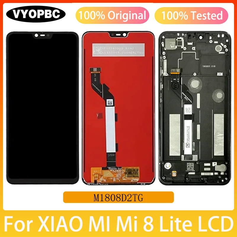 LCD Display For XIAOMI Mi 8 Lite 6.52\