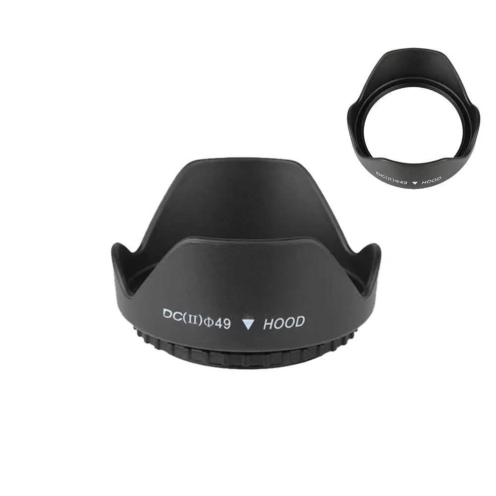 Osłona obiektywu MYOBO w kształcie płatka kwiatu 49 52 55 58 62 67 72 77 82mm, gwintowana, filtr, ochrona obiektywu do lustrzanek cyfrowych Canon Nikon Sony — zdjęcie produktu 7