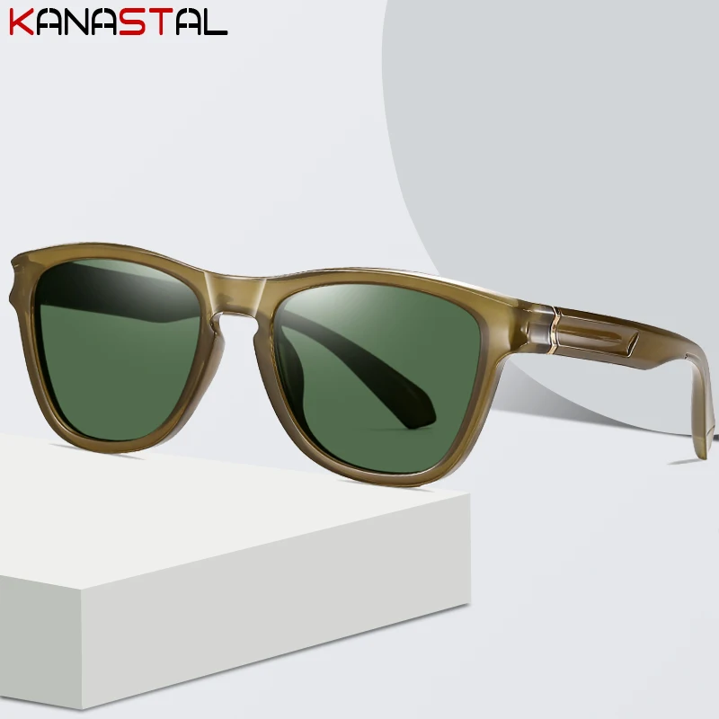 

Мужские поляризованные солнцезащитные очки UV400, женские солнцезащитные очки TR90, оправа для очков, для вождения, рыбалки, кемпинга, путешествий, антибликовые затемненные очки