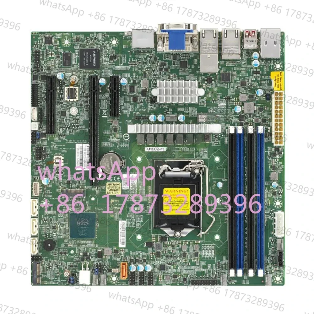 

X12SCZ-TLN4F Motherboard For Supermicro Single-socket Server 10th Generation i3 i5 i7 i9 W-1200 LGA-1200