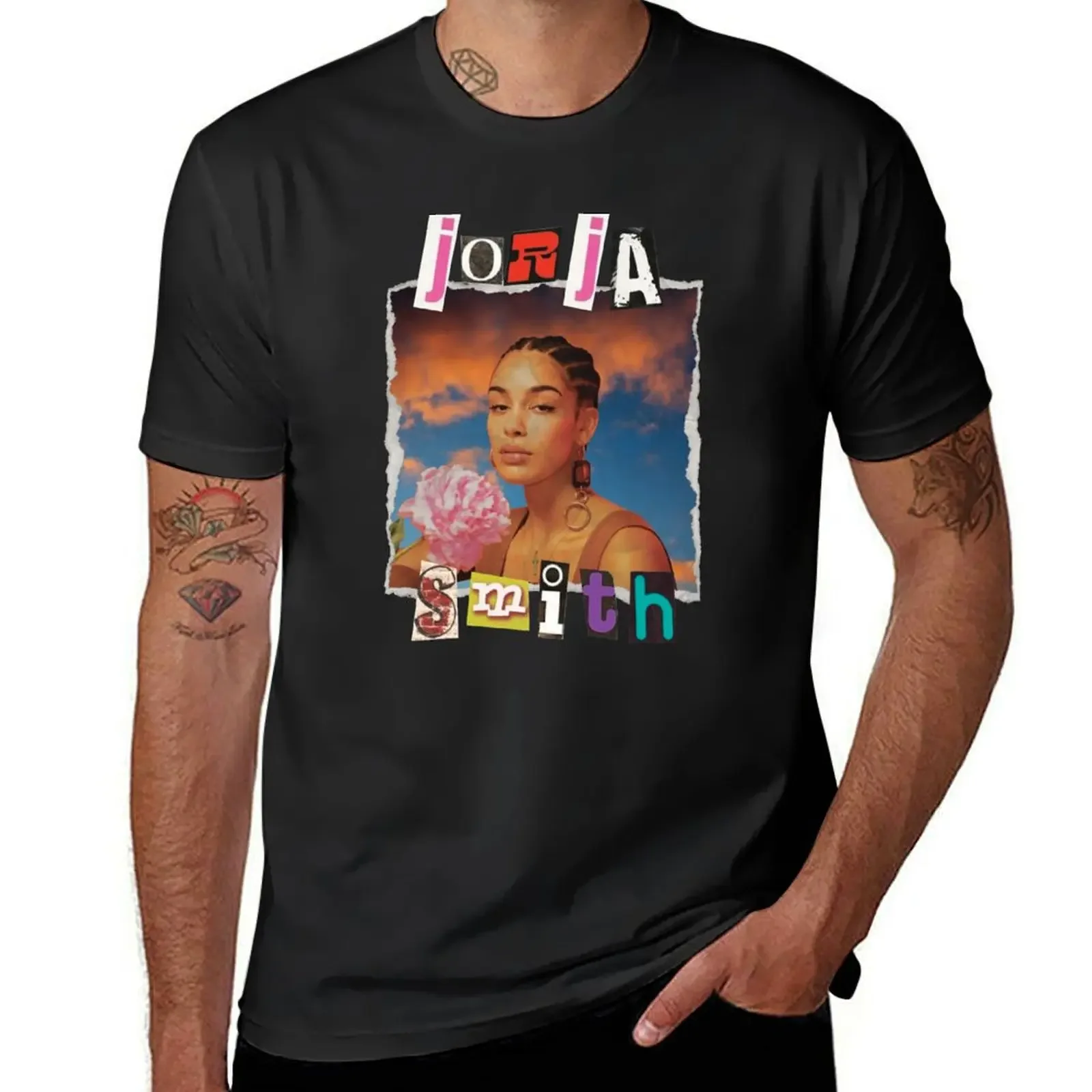 Jorja Smith Scrapbook Art T-Shirt anime t shirts cute clothes custom shirt customs design your own funny t shirts men