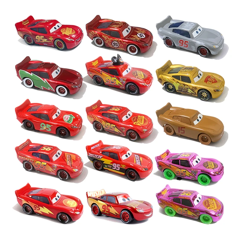 New Pixar Car Generation Red Lightning McQueen collection Racing Family Die Cast Metal Alloy Toys Children Christmas Gift