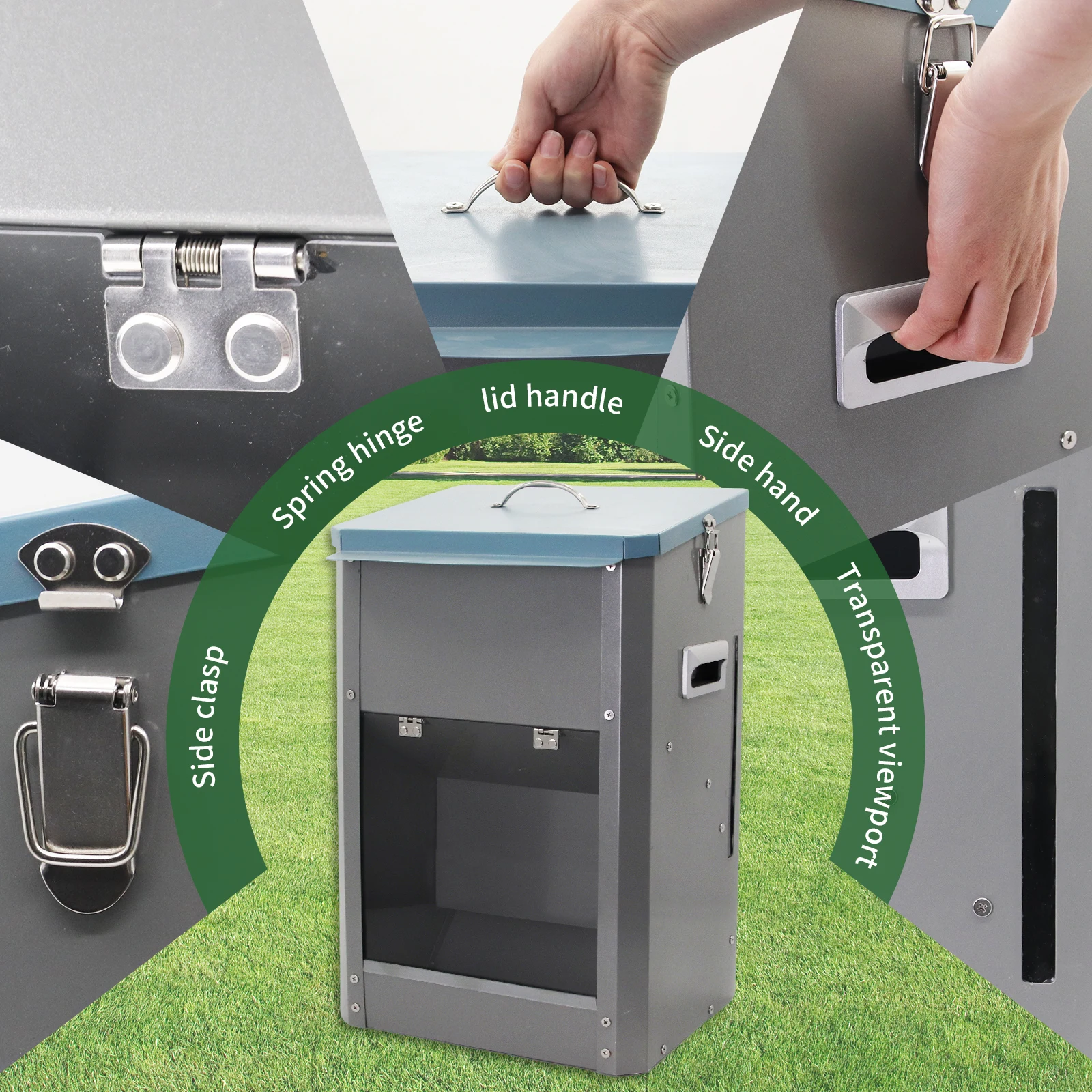 26 фунтов оцинкованная автомат – обзор и цена Food Storage For Dog