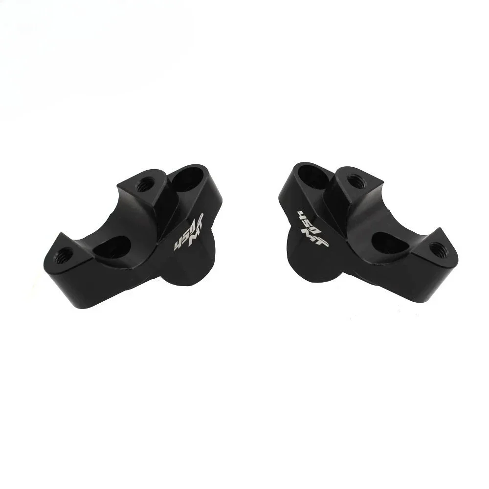CNC Aluminum Motorcycle Handlebar Riser 30mm Heightening Clamp Motorcycle Accessories For CFMOTO 450MT 450 MT 2024 2025 2026