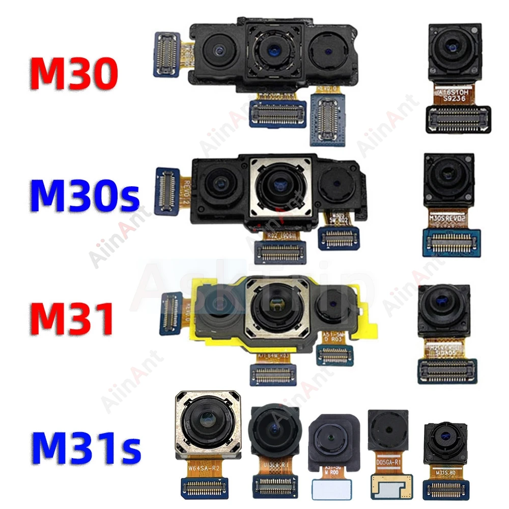 Macro Depth Wide Main Small Front Back Rear Camera Flex Cable For Samsung Galaxy M30 M30s M31 M31s M305F M307F 4G 5G