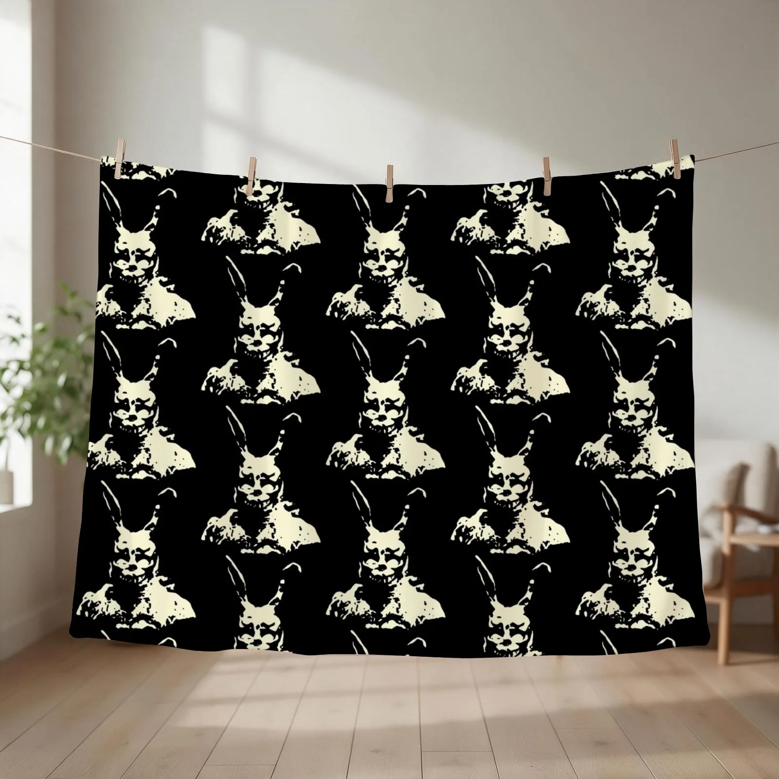Frank - Donnie Darko Throw Blanket