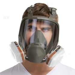 Antiappannamento antipolvere 6800 maschera antigas integrale verniciatura respiratore a spruzzo filtro 5 n11 501 supporto adattatore sicurezza lavoro formaldeide