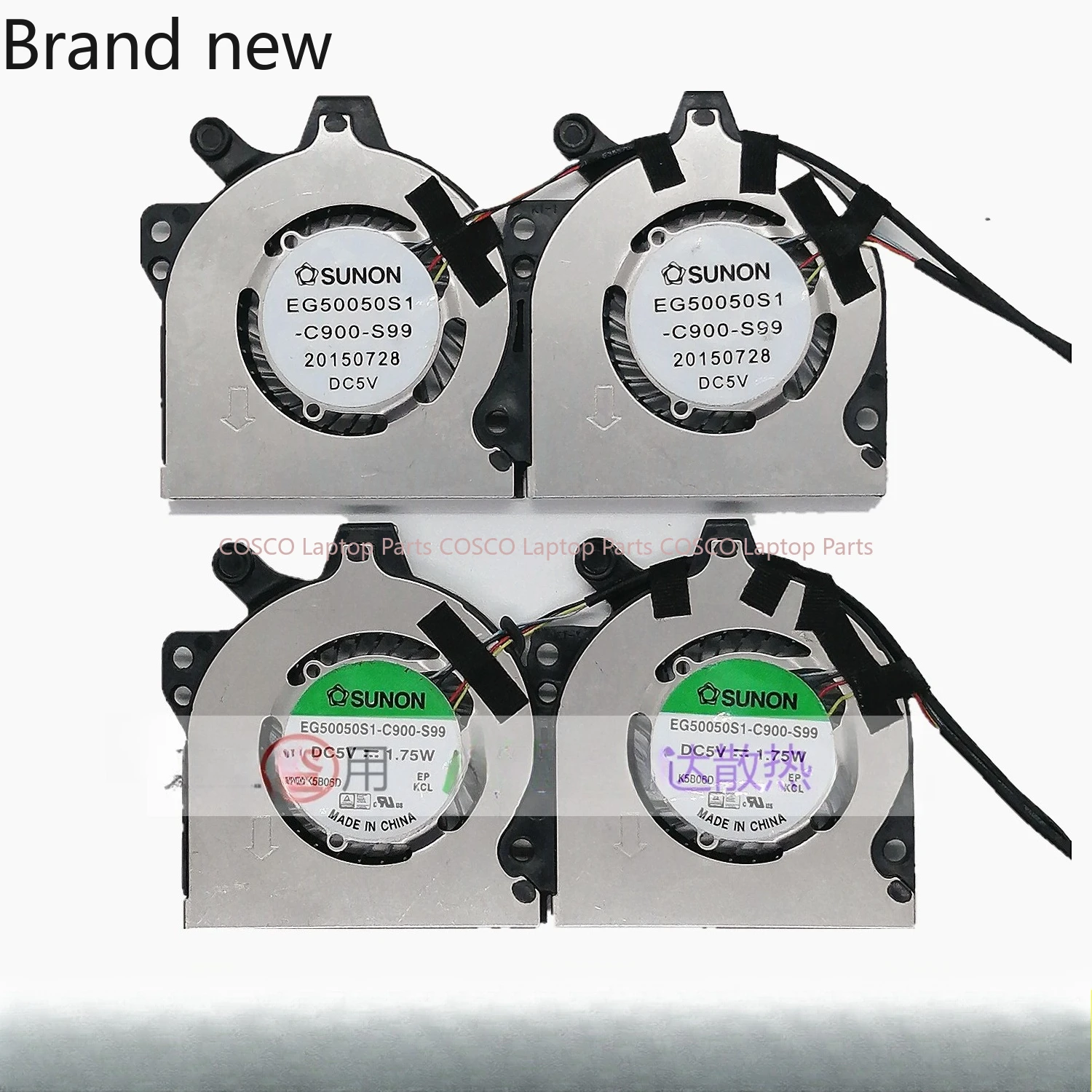 

Suitable for 13N0-F5A0501 EG50050S1-C900-S99 DC5V 1.75W 4-wire Fan