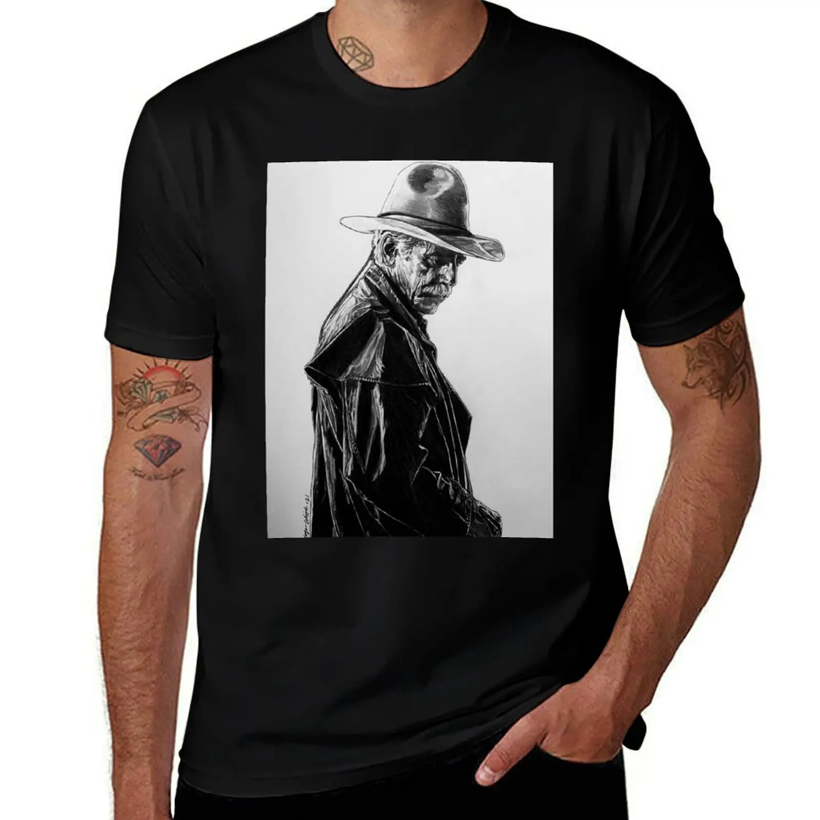 

Sam Elliott T-Shirt cotton t shirts high quality t shirts for man slim fit cotton tshirt 100% T-Shirt
