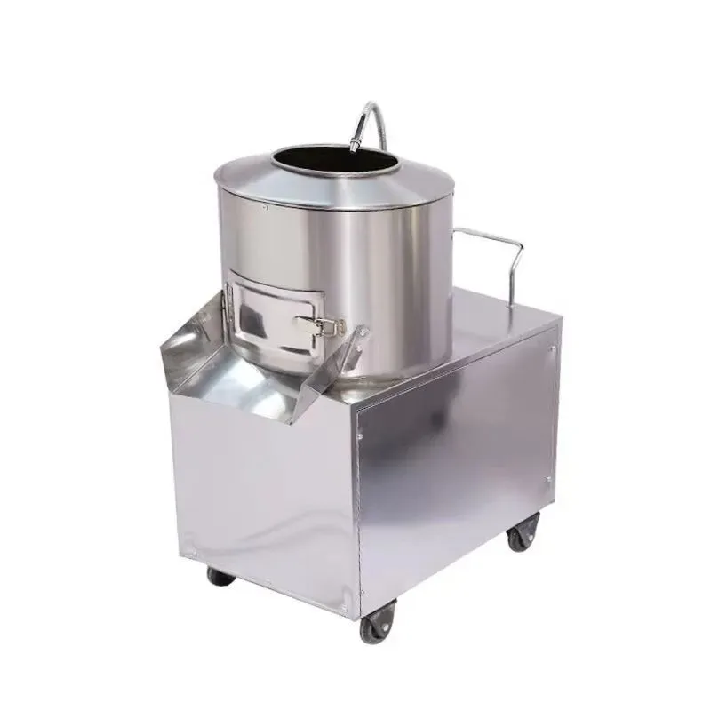 Potato peeling machine Automatic small stainless steel potato peeling machine