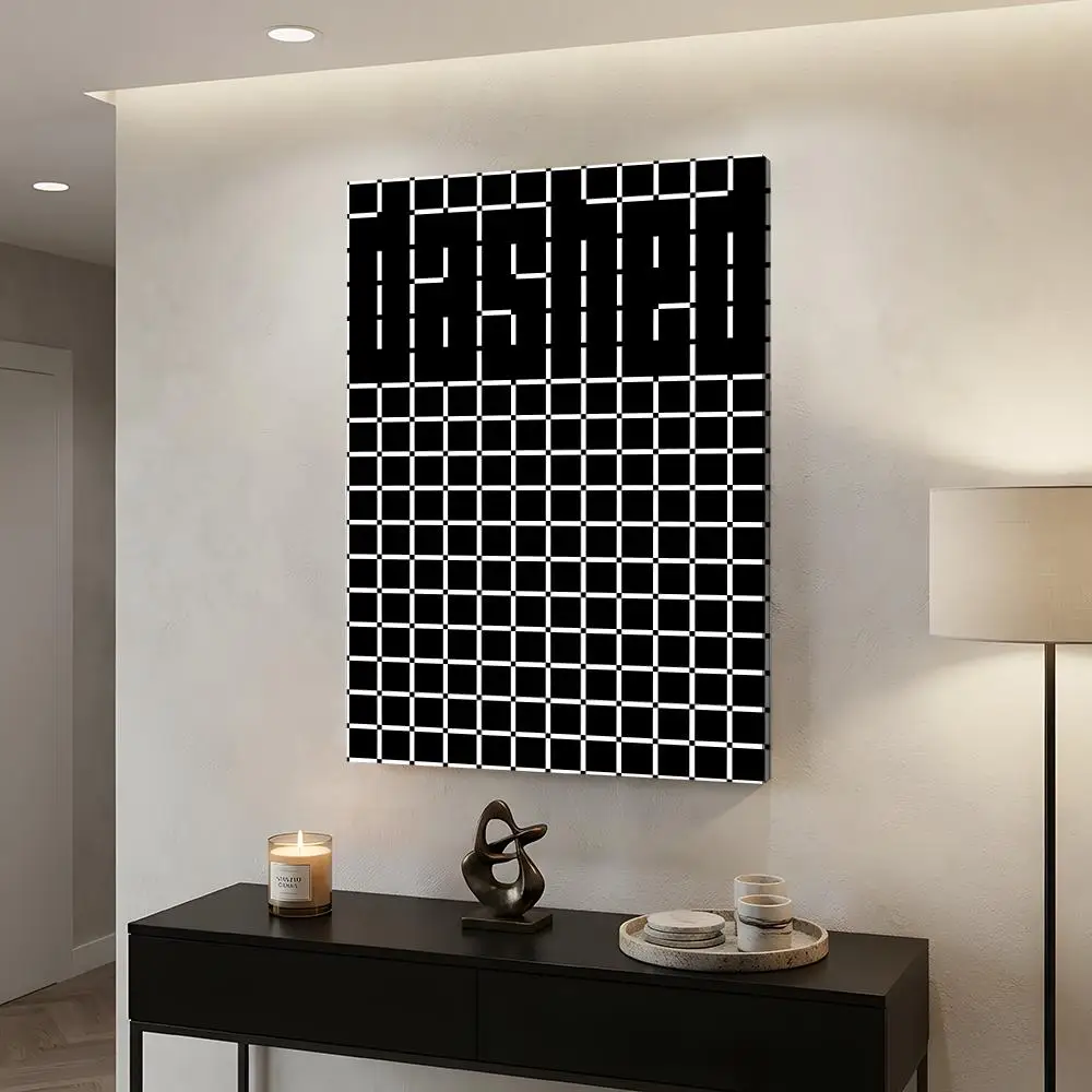 

Daan Rietbergen Dashed Poster Wall Art Mural Photo Print Decorative Poster Sticker for Living Room Home Decor