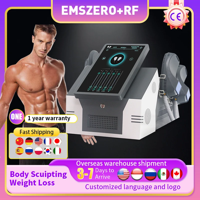 2024 Emszero  6500W NEO Nova/Neo with 2/4 Handles Muscle Sculpting Body Slimming Beauty Machine