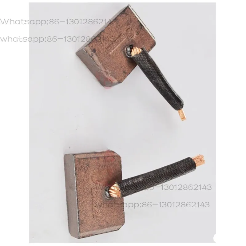 8PCS J410 Starter Carbon Brushes 10x35x23mm, High Wear-resistant Motor Brush for Construction Machinery