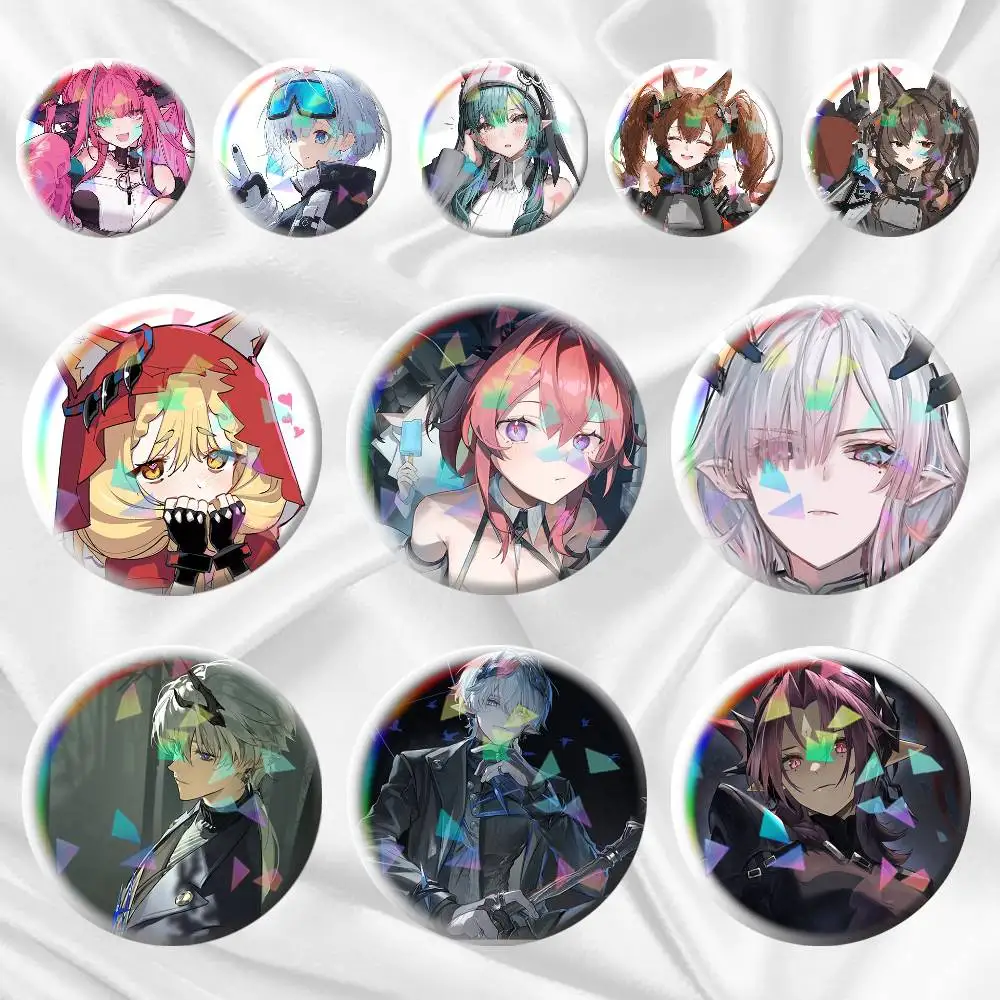 

Arknights Endfield 75mm 44mm 25mm Brooch Backpack Hat Pins Accessories Toys Badge