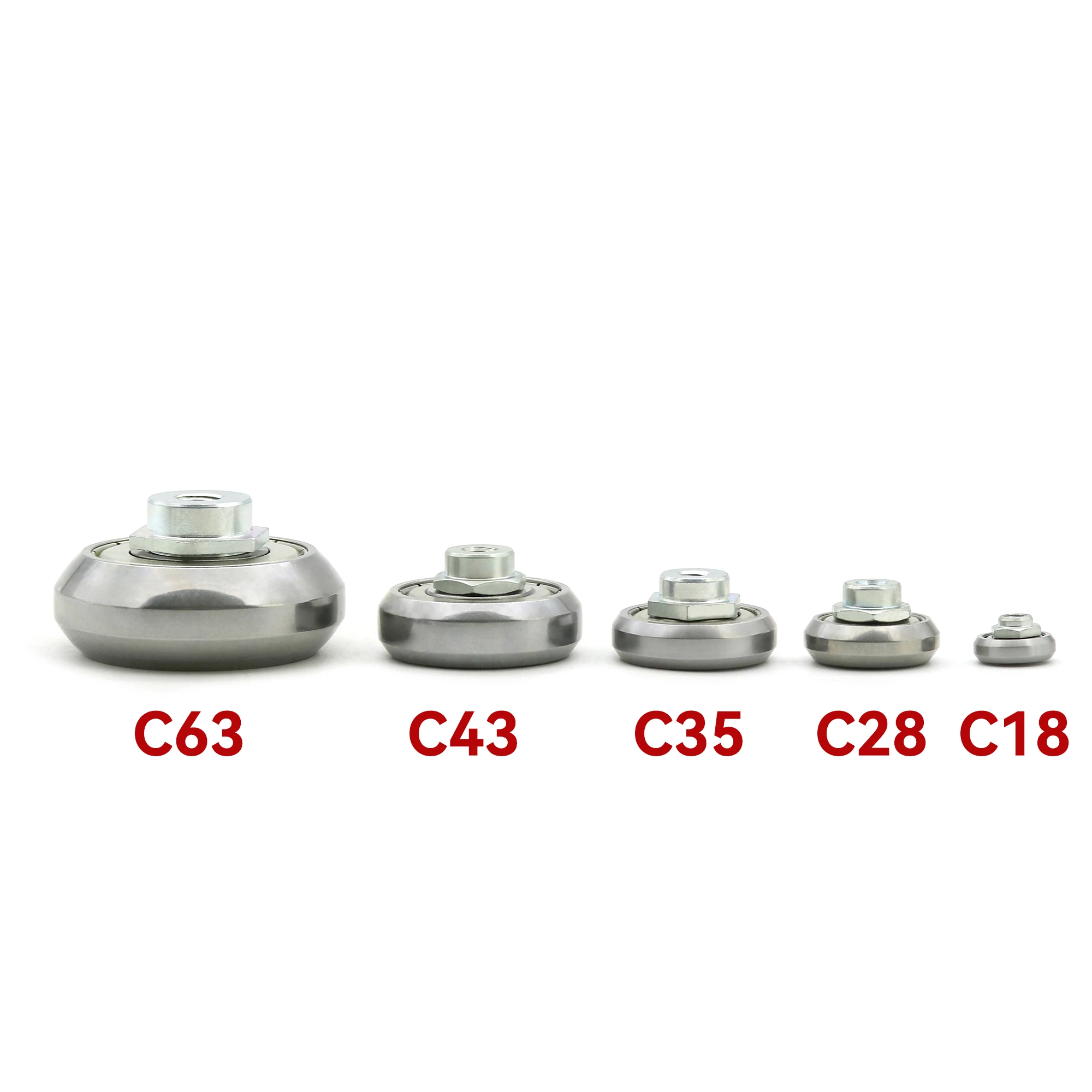 C Series C18 C28 C35 C43 CPA CPN Track rollers Bearing for TLV TLC Compact Rail