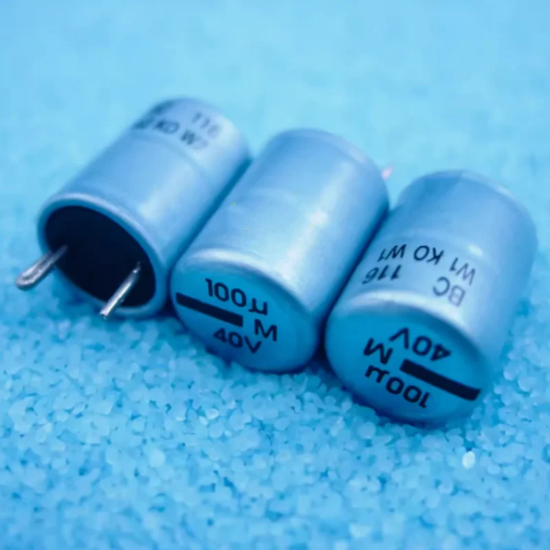 10PCS 100uF  40V VISHAY BC 116 KO Low resistance and long life aluminum shell electrolytic capacitor 9X12MM