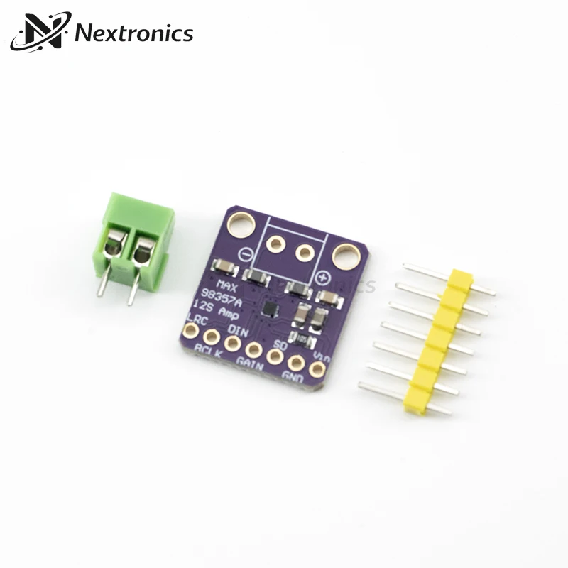 1/3/5PCS MAX98357A I2S 3W Class D Audio Amplifier Module DAC Decoder Breakout Board for Raspberry Pi ESP32