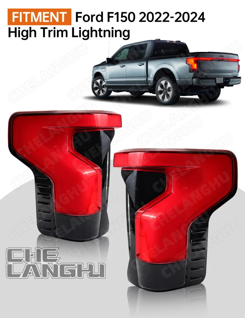 

11PIN LED Taillight For Ford F-150 F150 2022 2023 2024 Car accessories Turn Signal Light Brake Light Rear Lamp 3 Options