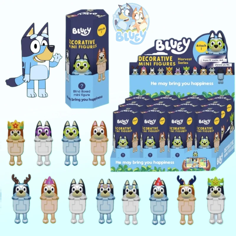 12Pcs Bluey And Bin…
