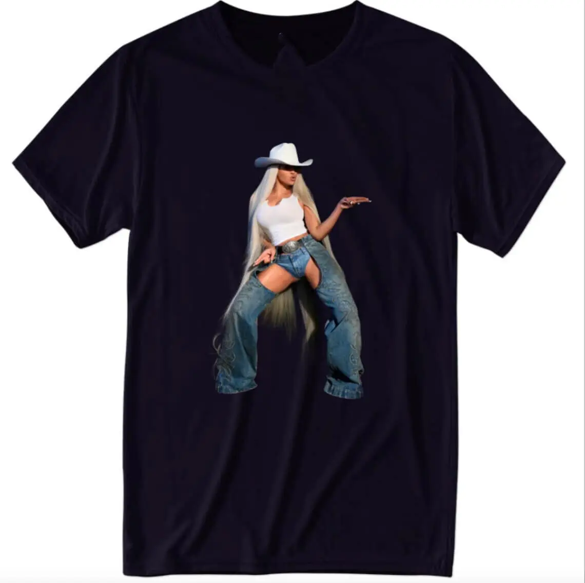 Beyonce Country Music Cowboy Carter Shirt Funny Black Vintage Gift Men Women Tee