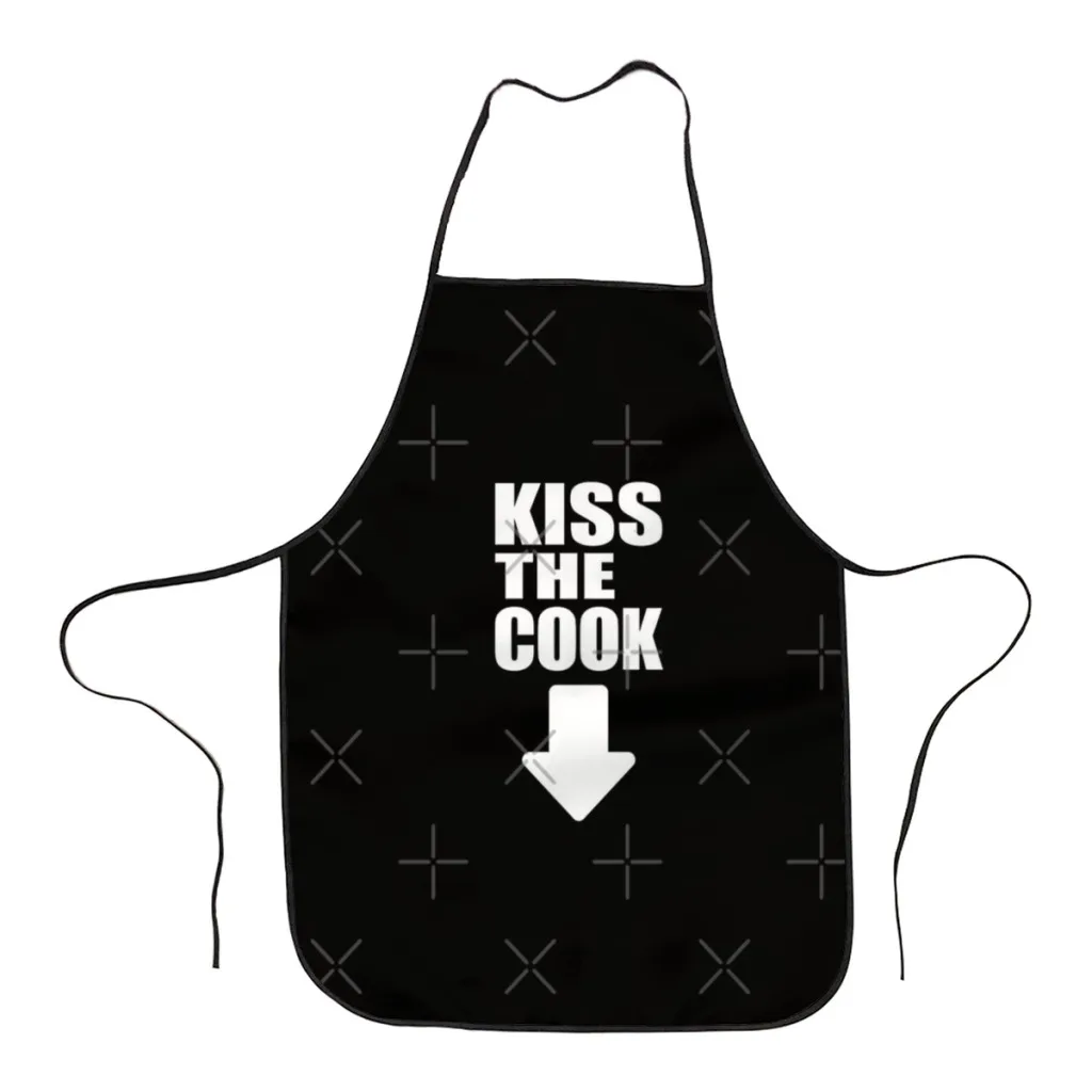 

Kiss The Cook Kitchen Aprons for Women Household Cleaning Apron Chefs Cooking Baking Apron for Child