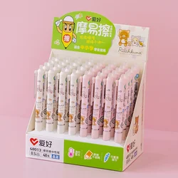 2 Pcs/lot Kawaii Bear Erasable Black Ink Gel Pen School Office Supply Stationery Cute Gel Pens Gift Prizes