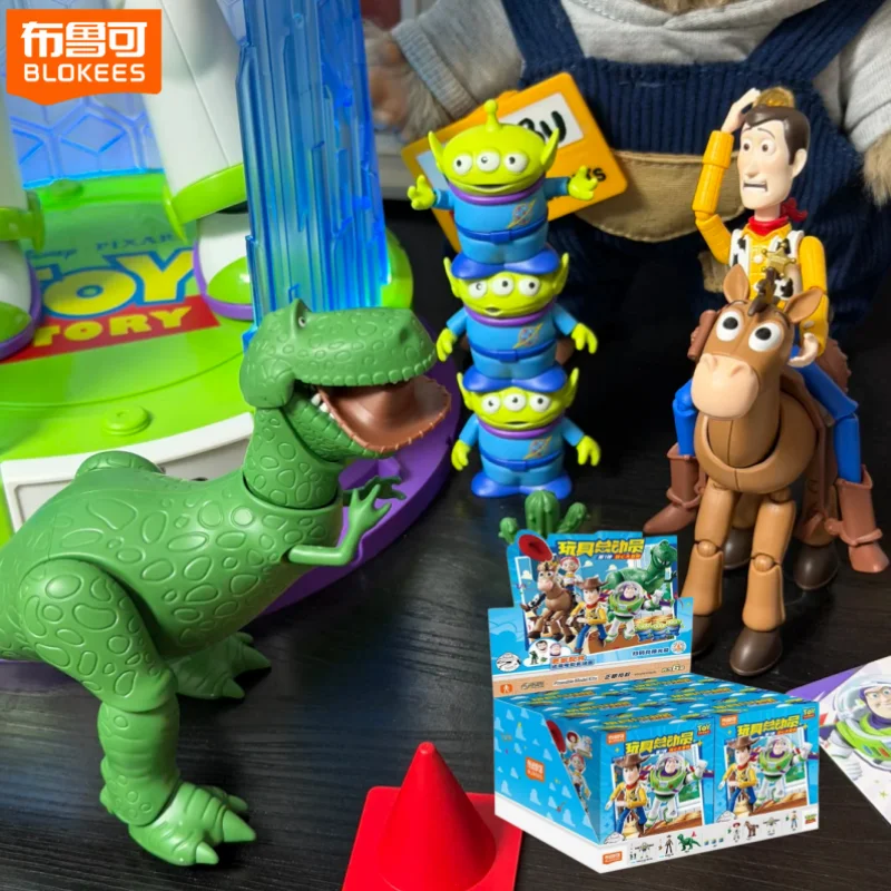 Model Kit Diorama - Новые фигурки Blokees Toy Story Blind