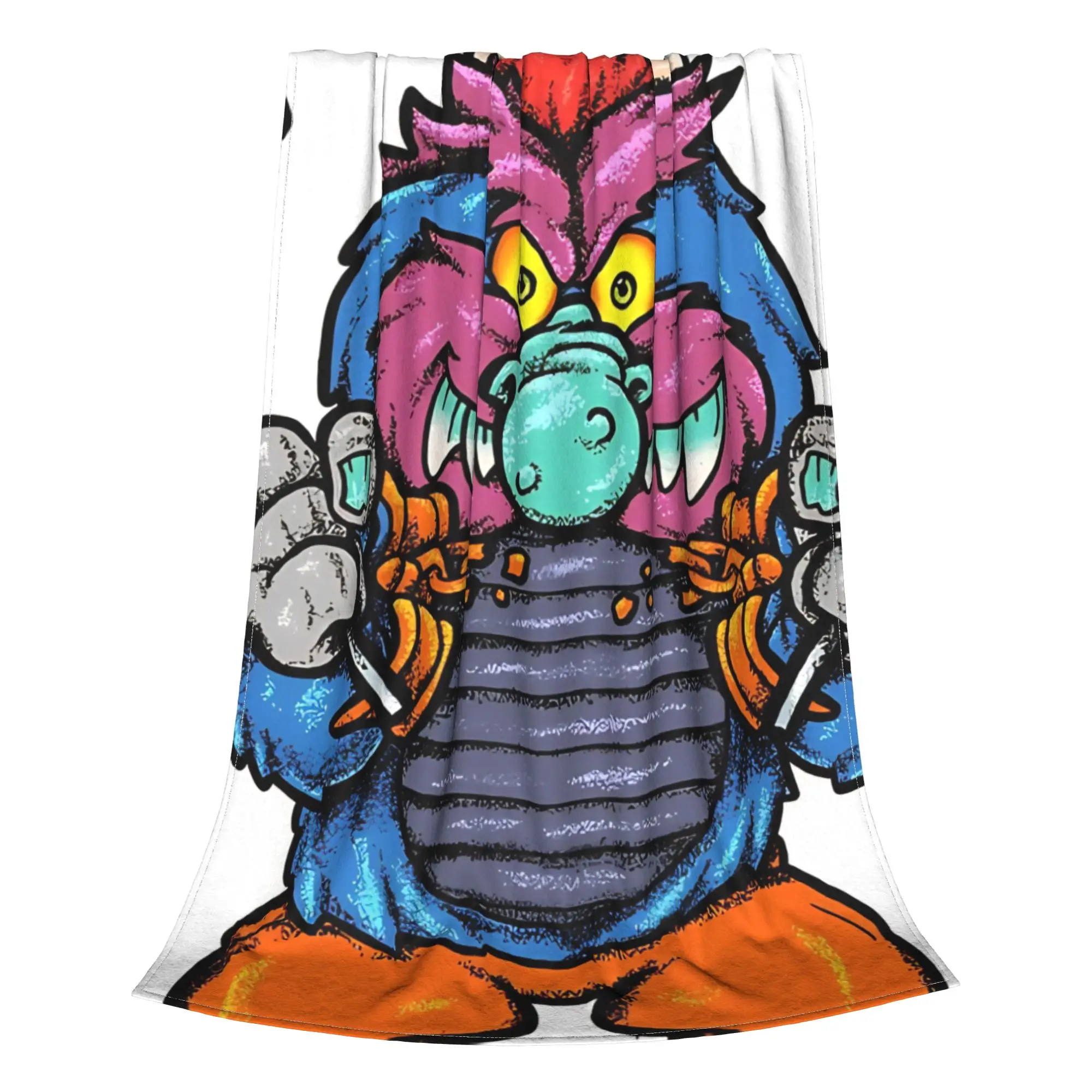 1PC Cartoon Monster with Cuffs  My Pet Monster Home Room Decorations Winter Blankets For Adults Bedding Home Interior Sofa Knee