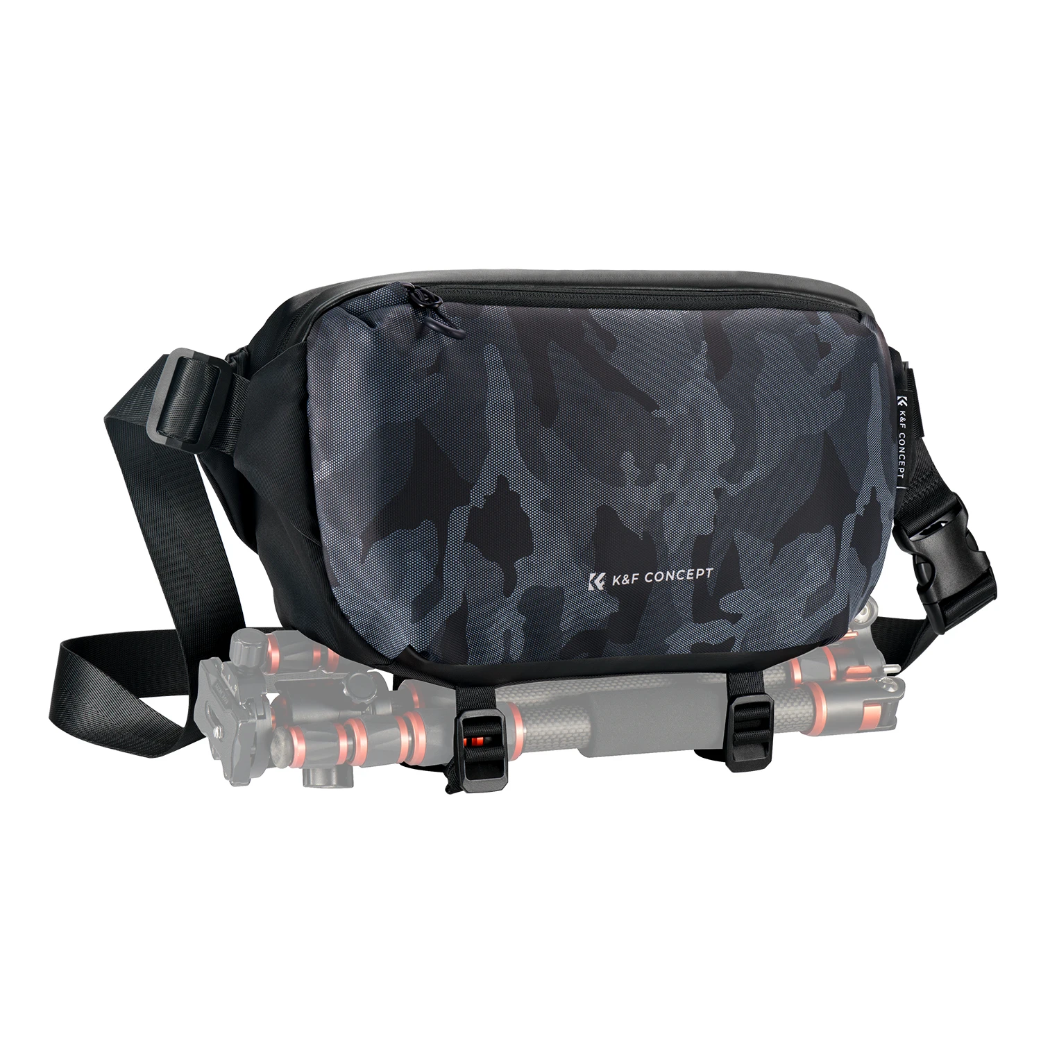 

K&F Concept Shoulder Bag 10L Camera Sling Bag Waterproof Scratch-resistant for Camera Lens Filter Drone Universal Bag