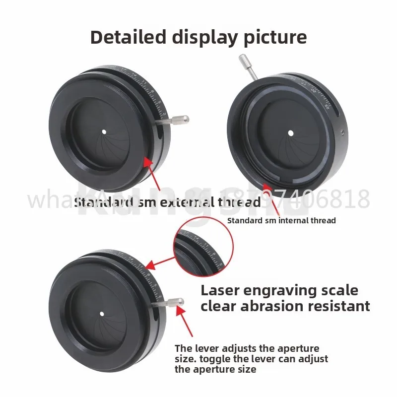 Serie BSDT-S\ Membrana variabile a leva filettata SM