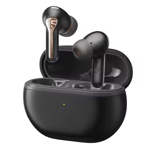 SoundPEATS Capsule 3 Pro Bluetooth 5.3 Fone de ouvido TWS True Wireless Fones de ouvido 43dB Híbrido ANC Certificado de alta resolução com código de áudio LDAC