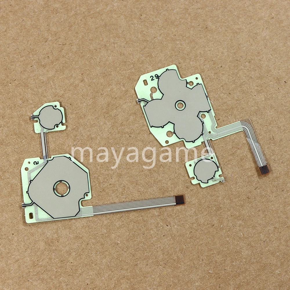 1pc Right Button Flex Ribbon Left Conductive Film Flex Cable For PSP E1000 E1004 D-Pad Keyboard Cable