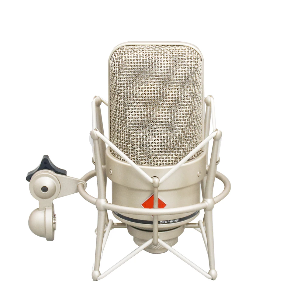 

TLM 49 Pro Condenser Mic With Noise-Cancelling Metal Body For Studio, Live Broadcast, And Crystal-Clear Human Voice Capture