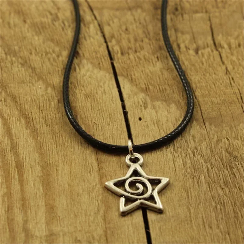 Witch Silver Color Star Necklaces Chain Pair of Celestial Best Friends Gift for Friend Long Necklaces Pendants Men Women