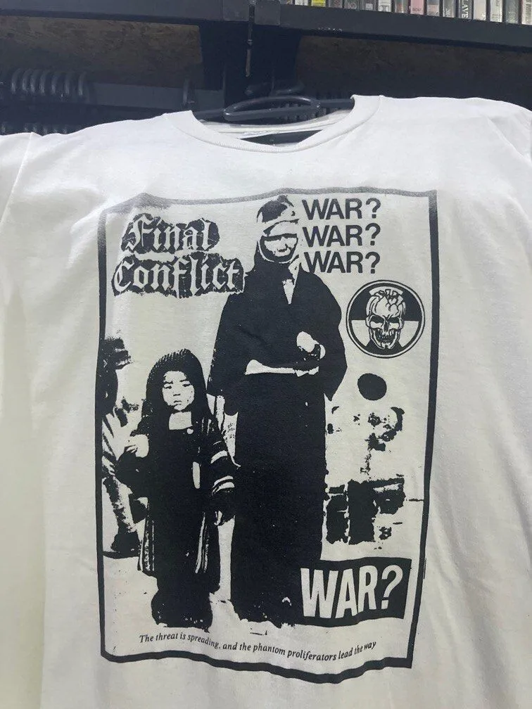 Vintage 90s Final Conflict 'War' T-Shirt Tee Unisex Men Women S to 5XL EN203